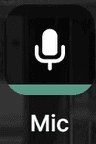 Microfoon aan/uitzetten knop