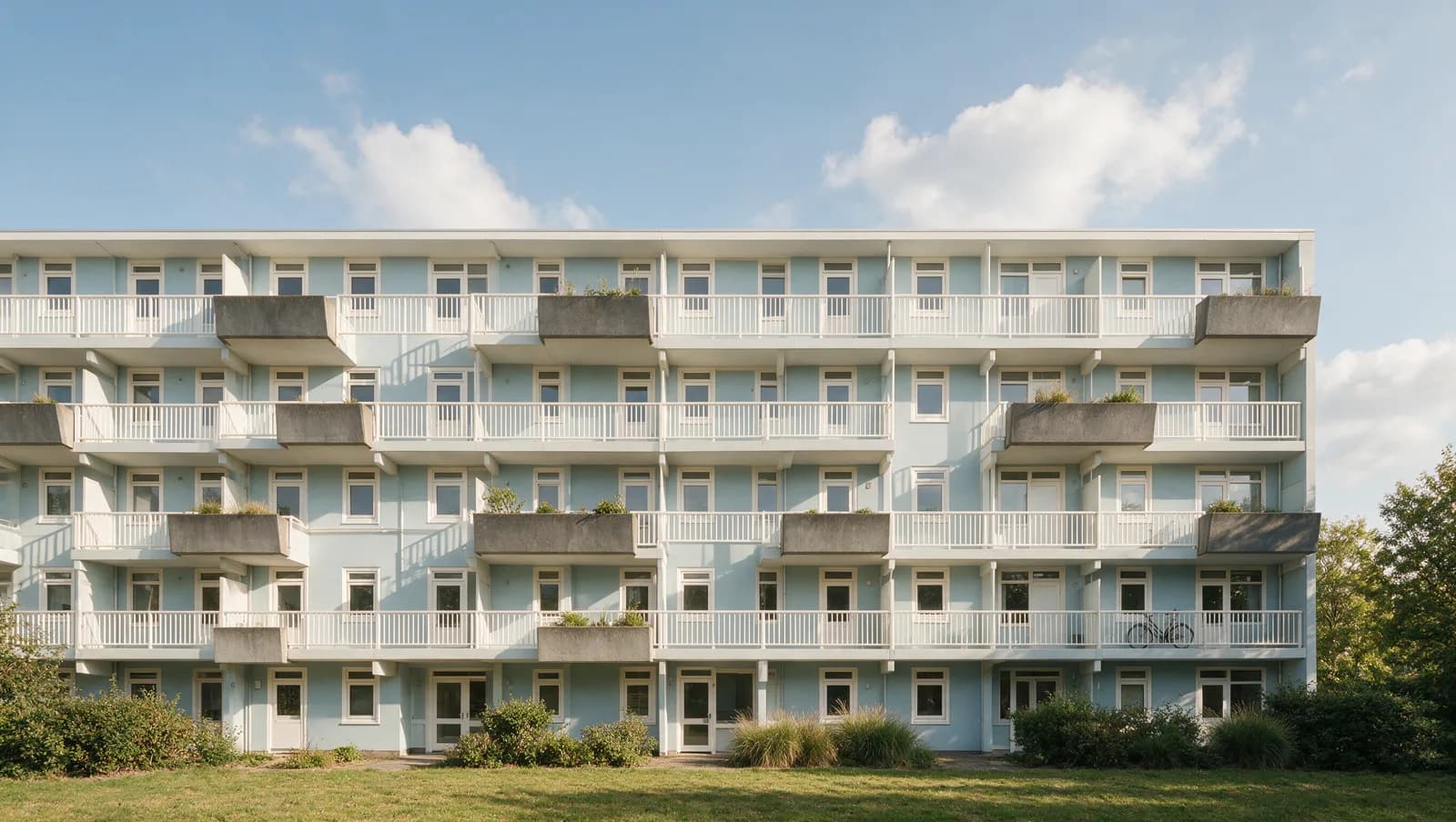 Galerijflat van een vereniging van eigenaren