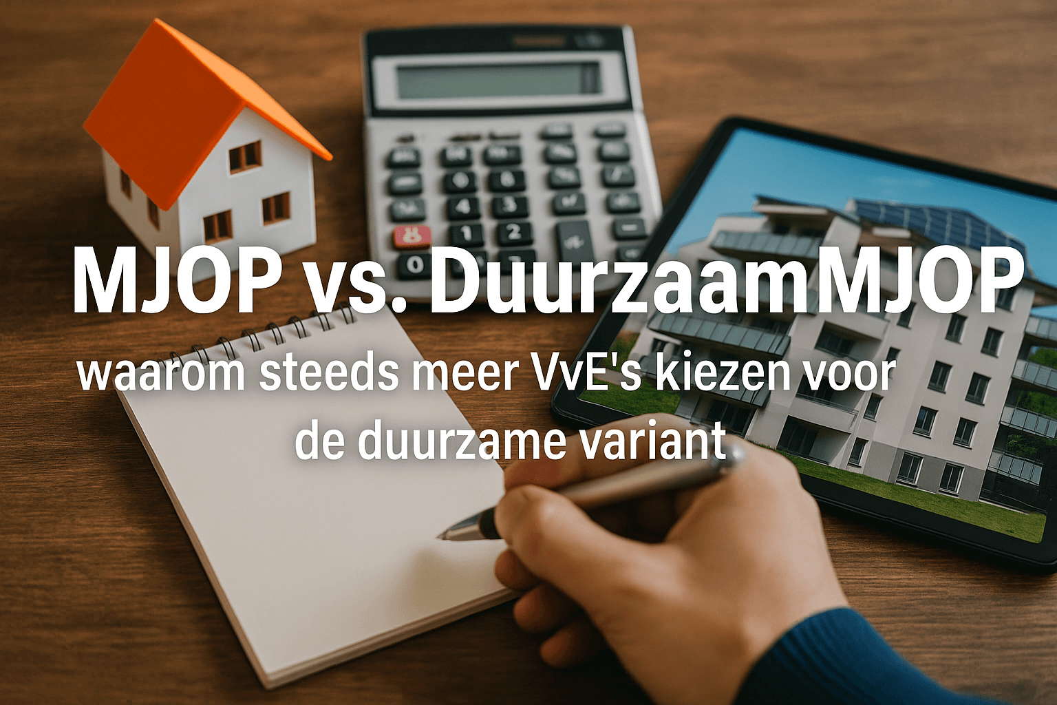 Wat zijn de verschillen tussen een MJOP en een duurzaam MJOP?