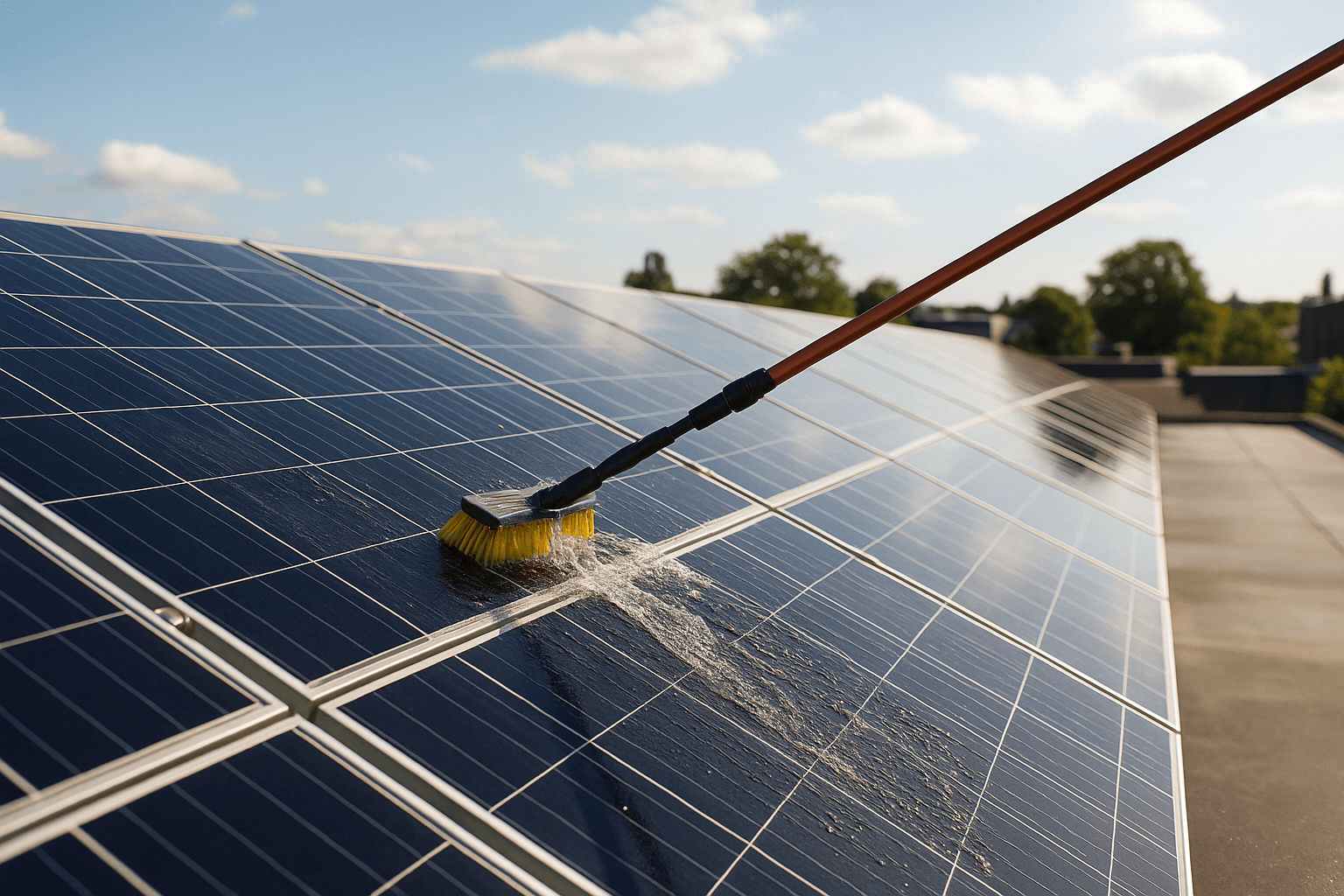 Moeten de zonnepanelen op onze VvE schoongemaakt worden?