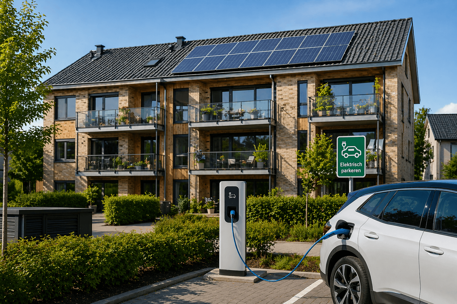 Zonnepanelen, laadpalen en VvE’s: hoe zit het met de verzekering?