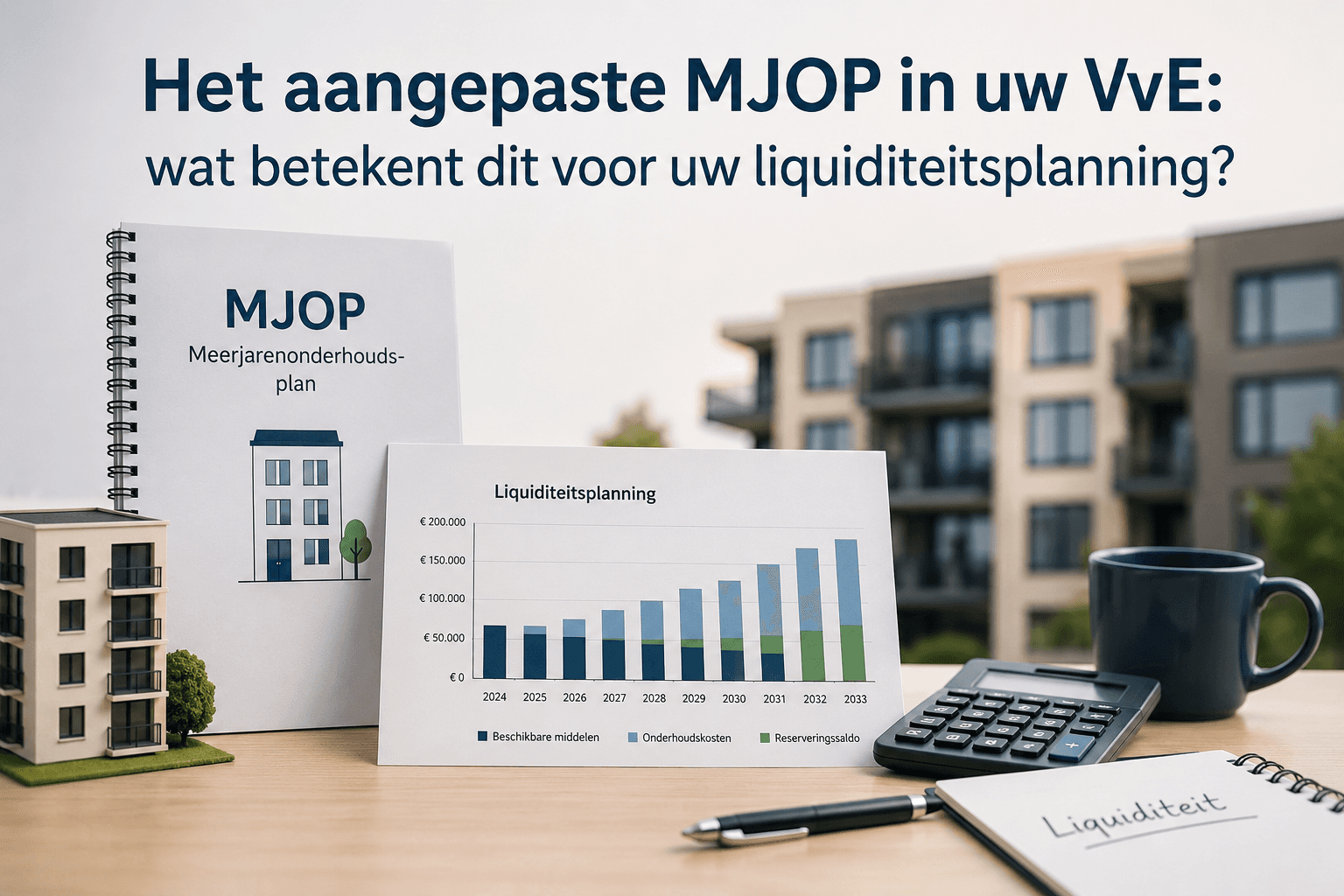 Het aangepaste MJOP in uw VvE: wat betekent dit voor uw liquiditeitsplanning?