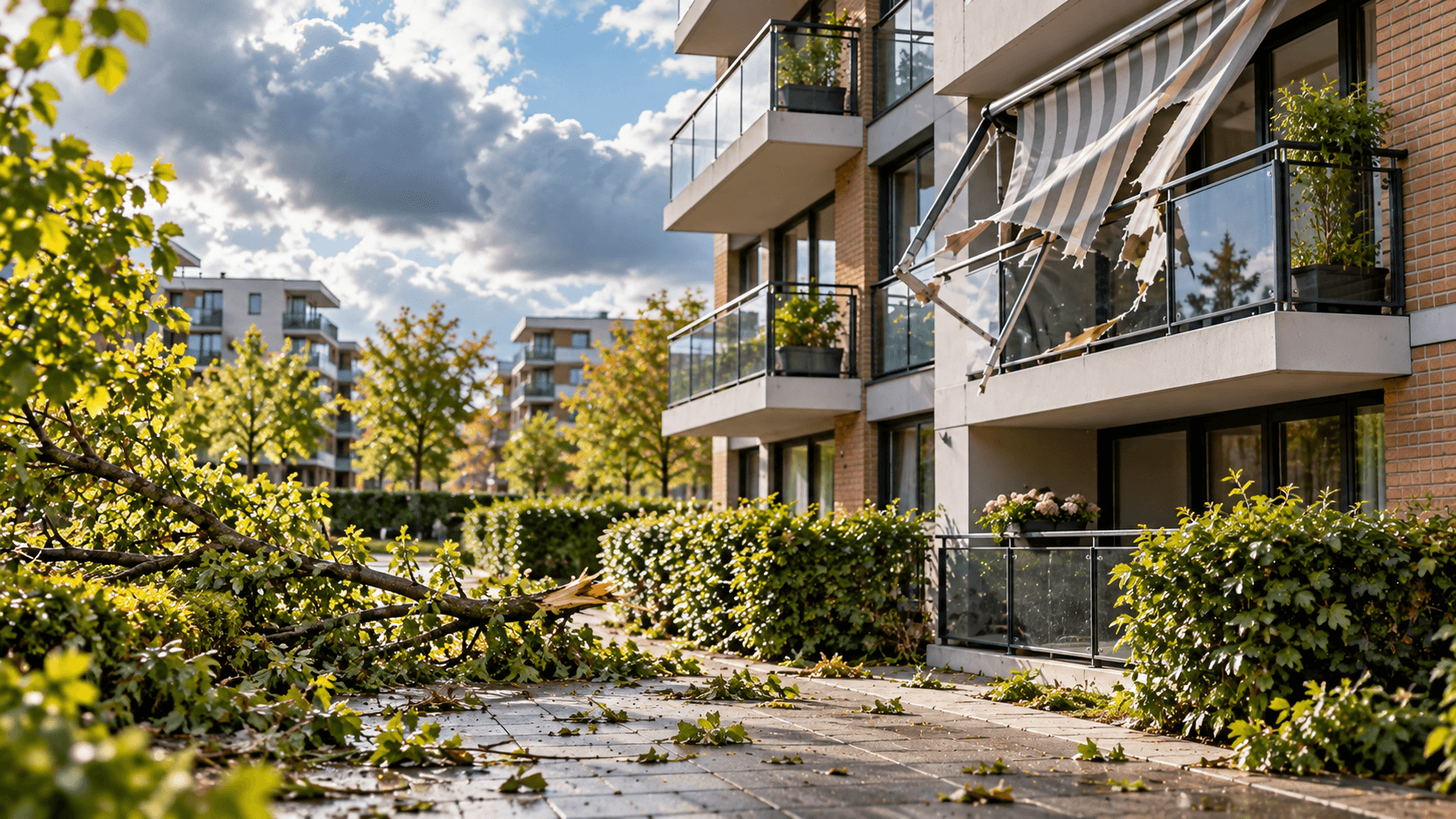 Stormschade VvE: wie betaalt en wat is verzekerd?