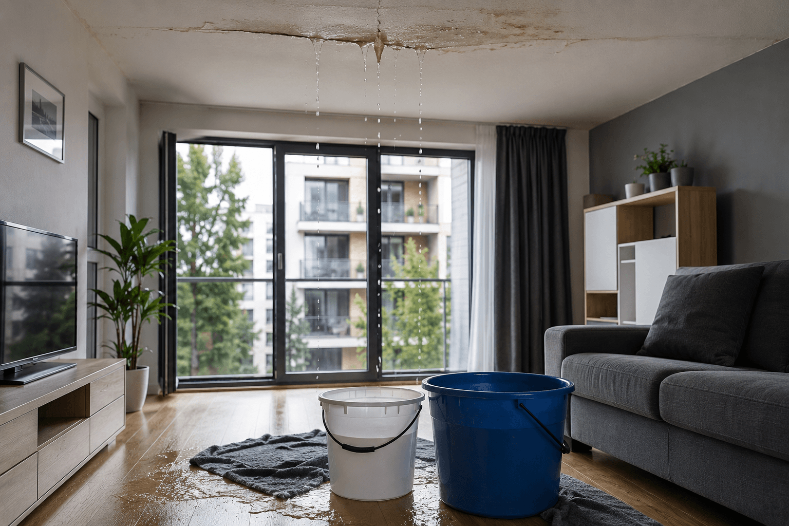 Is waterschade aan mijn VvE-appartement goed verzekerd?