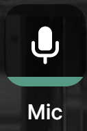 Microfoon aan/uit